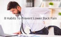 8 habits to prevent lower back pain